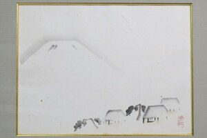 Art hand Auction GY1061-8 ◆◇إيكوتا هانا أسامي فوجي ◇◆, تلوين, اللوحة اليابانية, منظر جمالي, فوجيتسو