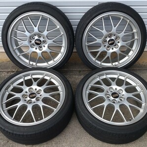 BBS RG-R RG747 18×7.5J+49 PCD100 5穴 鍛造 FORGED アルミホイール タイヤ 4本セットの画像1