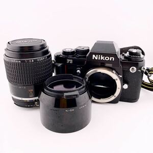 Nikon F3 フィルムカメラボディ NIKKOR 105mm 1:2.8 レンズ 付属品 【S80797-478】