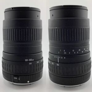 ★セット売り★ SIGMA 100-300mm 1:4.5-6.7 DL SIGMA 70-300mm 1:4-5.6 DL カメラレンズ ズーム【S30274-501】の画像3