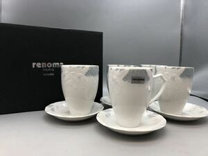 T03134 renoma レノマ カップ＆ソーサー5客セット