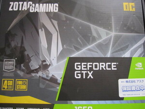 ZOTAC NVIDIA Geforce GTX1650 GDDR6 4GB 4096MB