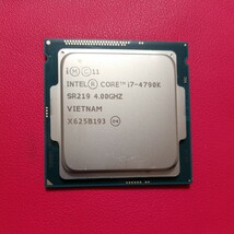 Intel Core i7 4790K SR219 3.50GHz _画像1