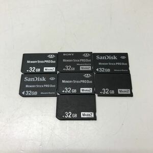 A178★SONY SanDisk PSPメモリースティック PRO Duo 32GB 7個まとめてセット