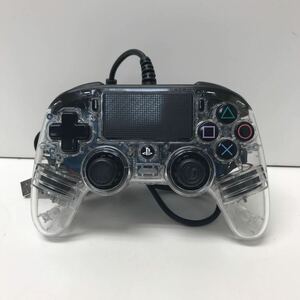 A263★nacon Ps4コントローラー クリスタル クリア【動作品】