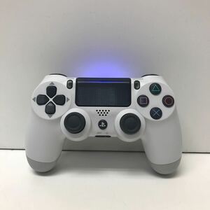 A264★美品Ps4ワイヤレスコントローラー CUH-ZCT 2Uグレイシャー ホワイト海外版【動作品】