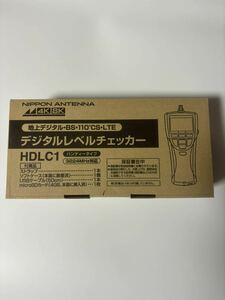 日本アンテナ HDLC1 4K 8K 対応 デジタルレベルチェッカー 地デジ BS CS LTE 対応 