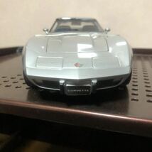 616 ミニカー 1/18 Chevrolet Corvette 1978 シルバー シボレーコルベット TYPE C3 Tバールーフ UT MODELS UTモデル 模型 完成品_画像6