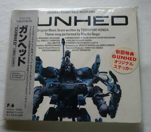 CD-＊L64■ガンヘッド　オリジナルサウンドトラック　帯付　ステッカー付　GUNHED■