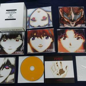 CD-＊L53■NEON GENESIS EVANGELION S2 WORKS 6CD＋特典CD BOX テレカ付 新世紀エヴァンゲリオン■の画像1
