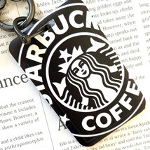 新品 スターバックス スタバ IDカードホルダー カード ケース STARBUCKS ベアリスタ クマ ベア フィギュア キーホルダー パス ブラック_画像5