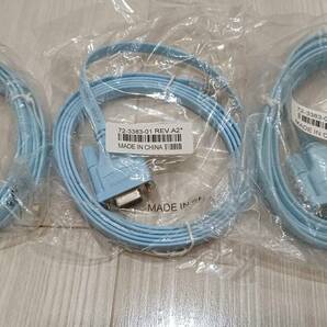 純正 シスココンソールケーブル Cisco Console cableの画像1