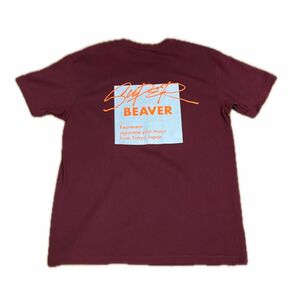 【SUPER BEAVER】Tシャツ Lサイズ/バーガンディ