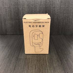 【未使用】 電動歯ブラシ ホルダー ラック (ホワイト) バスルーム うがいカップ接着剤壁掛け式収納ラック歯磨き粉スタンド装飾棚 シンプルの画像3