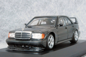 * 1/43 Mercedes Benz = 190E 2.5-16 EVO 2 / 1990 blue black metallic = Mercedes Benz
