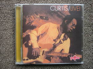 CD　ソウル名盤　カーティスメイフィールド　ライブ盤　CURTIS/LIVE　輸入盤・中古品　Curtis Mayfield