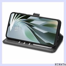 ZTE Libero 5G IV 用 ケース手帳型 A ネス用 財布 カバー ブラック Libero 5G IV 1197_画像6