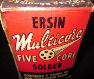 #216 最上位！次元が違う★ERSIN Multicore 50年代初期 25cm