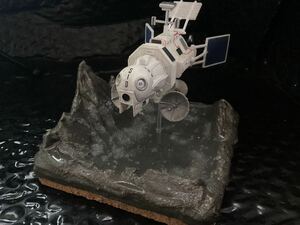 コナミ　謎の円盤UFO コンピュータ衛星SID 月面ミニジオラマ　オマケ付XL5 