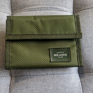 BEAMS 三つ折り財布