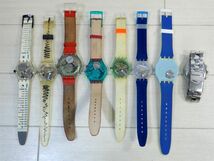 1円〜 まとめ売り! Swatch / スウォッチ MUSICALL 東京オリンピック IRONY AG1991 YURI 他 腕時計 8本 動作未確認 【W6746ko】_画像9