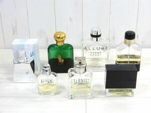 1 jpy ~ set sale! perfume Chanel ALLURE HOMME SPORT Gucci ENVY Calvin Klein other Junk present condition delivery [3734ko]