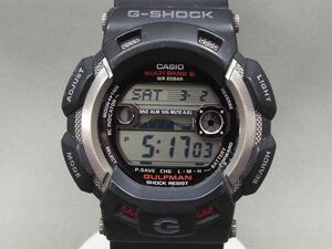 CASIO/カシオ G-SHOCK ガルフマン マルチバンド6/電波ソーラー デジタル腕時計 GW-9110 【W170y1】