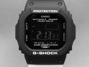 良品! CASIO/カシオ G-SHOCK × THE HUNDREDS コラボ 電波ソーラー デジタル腕時計 GW-M5610TH 【W190y1】