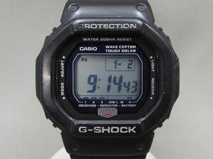 CASIO/カシオ G-SHOCK THEG 5600 電波ソーラー デジタル腕時計 GW-5600J 【W40y1】