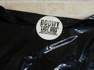 BOOWY LAST GIGS 88445 東京ドーム ツアー パンフレット 未開封/USED品 【7047y1】