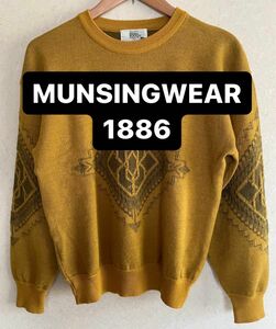 【赤字セール開始】【早い者勝ち】90s MUNSINGWEAR 1886 マンシングウェア　M