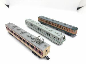 15 Nゲージ メーカー不明 3両セット クハ111-24 鉄道模型 現状品 