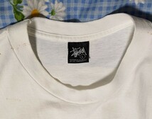 STUSSY GREAT FUTURE Tシャツ 白 Lサイズ ステューシー ショーンフォント メキシコ製 25周年ショッパー付 00's オールド ビンテージ_画像6