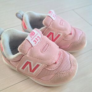 12cm ニューバランス ピンク BABY シューズ スニーカー
