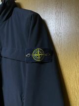 【美品】STONE ISLAND PRIMALOFT JACKET BLACK ストーンアイランド ソフトシェル プリマロフト ジャケット ブラック ナイロン ブルゾン M_画像3