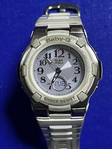 CASIO カシオ Baby-G BGA-1100GR 5133 稼動品 ベビーG クォーツ 防水 電波ソーラー