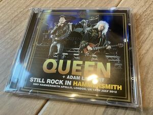 【超高音質オーディエンス】 Queen + Adam Lambert Still Rock In Hammersmith 2CD クイーン 送料無料