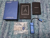 0603u2048　Astell&Kern AK HC2 Midnight Blue [リミテッドカラー 4.4mm5極バランス出力搭載ポータブルUSB-DAC] 384KHz32bit/DSD256_画像1