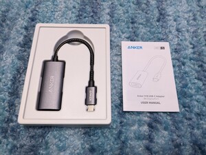 0603u2627　Anker PowerExpand USB-C & DisplayPort アダプタ ディスプレイポート USB-C 4K対応 MacBook Pro/MacBook Air/iPad Pro 用