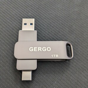 0603u0923 GERGO USBメモリ 1TB 2in1 USB3.0＆Type-C の画像2