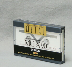 未開封カセットテープ DENON MG-X90 メタルテープ 1本