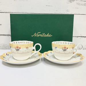 ☆未使用美品☆ノリタケ Noritake トゥルーラブ カップ＆ソーサー　ペアセット プレート ティーカップ　コーヒーカップ　椀皿 お皿