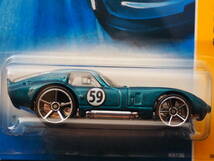 HOT WHeeLs SHELBY COBRA DAYTONA COUPE 青 シェルビー デイトナミニカー FIRST EDITION MUSCLE CAR マッスルカー ホットウィール_画像7