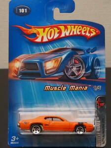 HOT WHeeLs 71 PLYMOUTH GTX MUSCLE MANIA 橙 プリマス ミニカー MUSCLE CAR マッスルカー HOTROD ホットロッド RLC ホットウィール