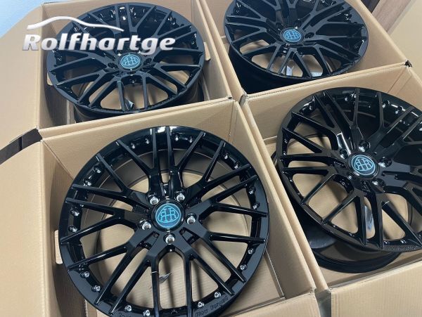 ロルフハルトゲ X10 RSF Flow Forged 8.5J×20 レクサス ES PCD 5/114.3 LEXUS グロスブラック 20インチ ホイール 4本セット 送料無料