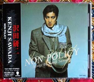 【帯付CD】沢田研二 /NON POLICY→ザ タイガース・8月のリグレット・すべてはこの夜に・渡り鳥はぐれ鳥・シルクの夜・眠れ巴里・ナンセンス