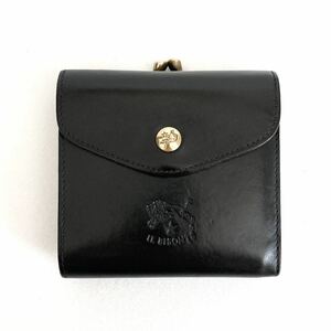  Il Bisonte IL BISONTE wallet bulrush . folding purse baketa black 