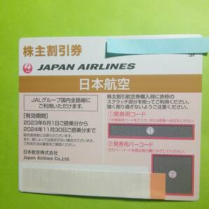 ［即決］即対応可能 JAL日本航空株主割引優待券1ー9枚バラ売り 2024年11月30日まで有効 23Cの画像1