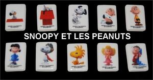 ■フランス雑貨「FEVESフェーヴ」フェーブ◆フェーヴ◆SNOOPY and the Peanuts PLIAT　10個