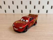 マテル カーズ マックィーン スーパーライナー トラック セット RUST-EZE RACING CENTER LIGHTNING McQUEEN ミニカー MATTEL CARS 95 _画像2